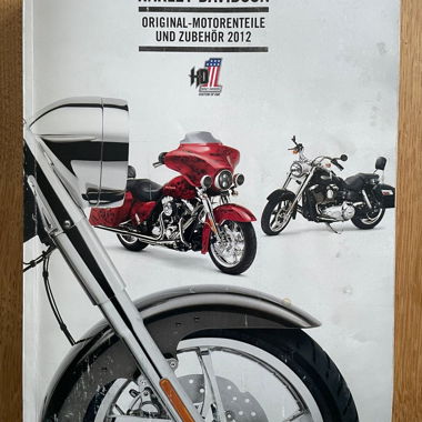Harley Davidson Original Zubehörteile Katalog 2012