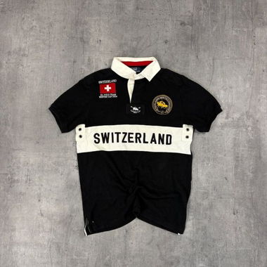 Polo vintage Ralph Lauren "Switzerland" (M)