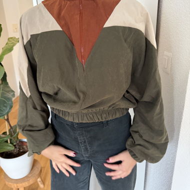 Pull zippé vintage