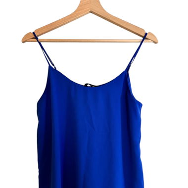 Trägertop Oasis blau