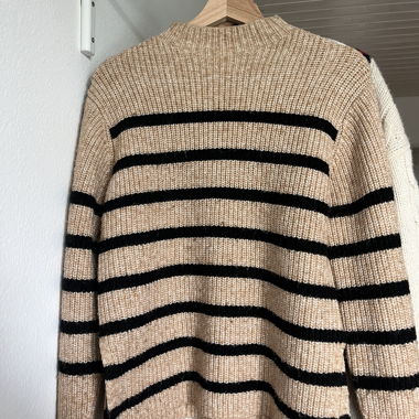 Beige fall sweater