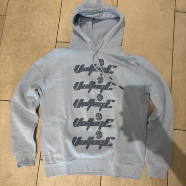 Light blue Bershka Hoodie