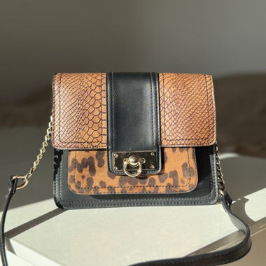 New Look Umhängetasche -Animal Print- fast wie neu