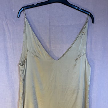 Träger Kleid Seide Gold Sisters the Label
