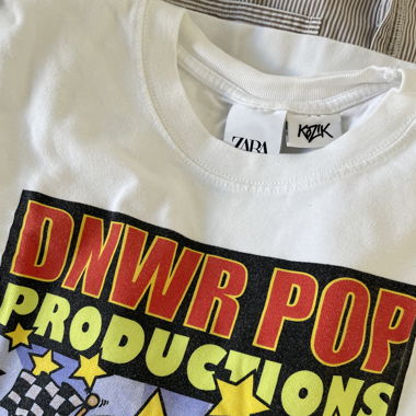 ZARA Tshirt Frank Kozik design
