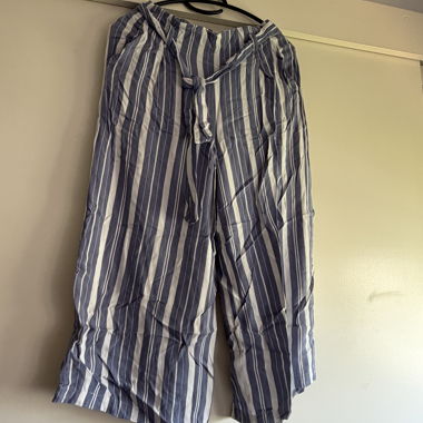 Relaxed Striped Trousers