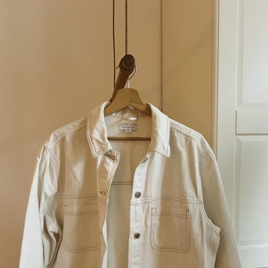 White Denim Jacket 