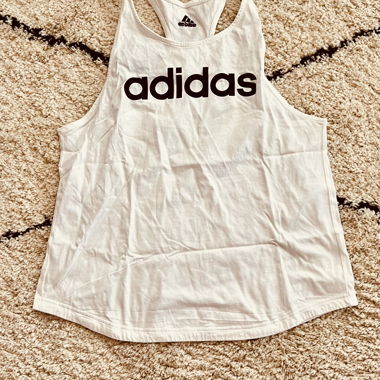Débardeur Adidas blanc