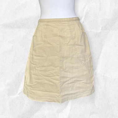 Jupe beige – Look & Poi