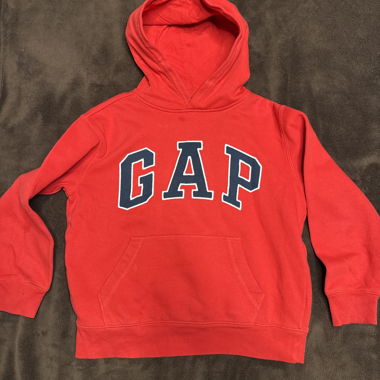 Sweat à capuche enfant GAP rouge