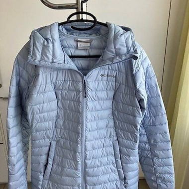 Columbia Damenjacke Gr S hellblau