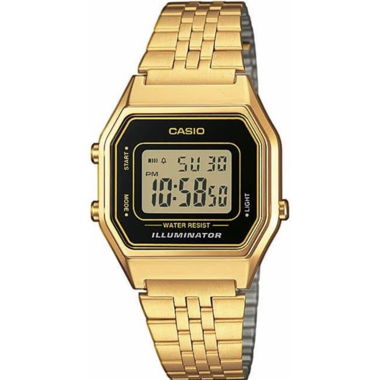 Orologio Casio digitale dorato