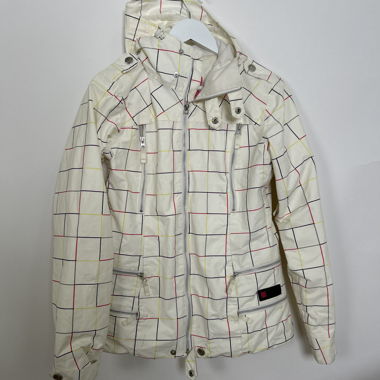 Bunte Burton Regenjacke