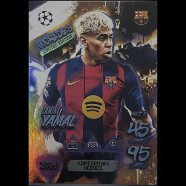Topps Match Attax de Lamine Yamal