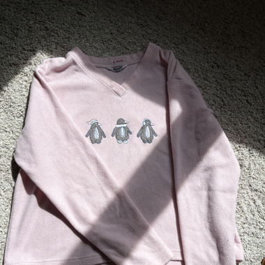 Pyjama Oberteil mit Süsse. Pinguinen 🥰