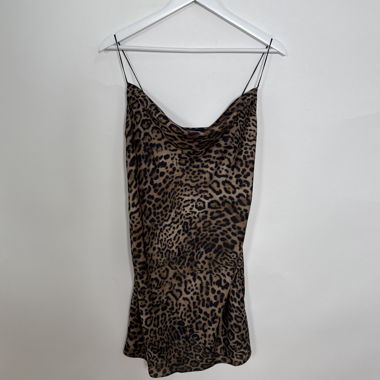 Top cami leopardato New Look