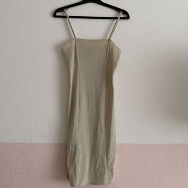 Golden Strappy Dress
