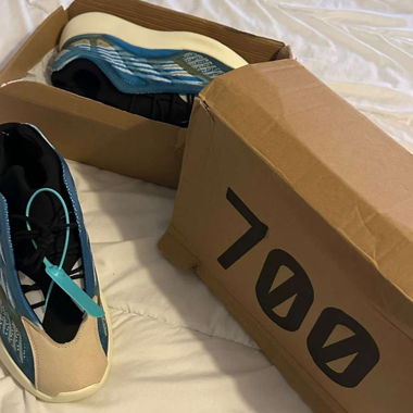 Blue Adidas Running Shoes