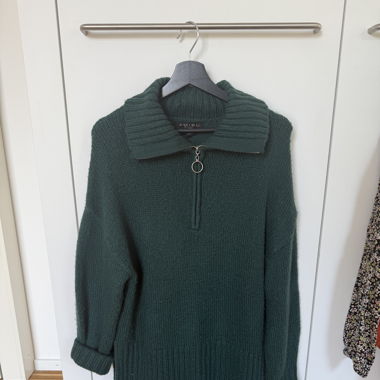 Wollpullover Grün