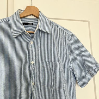 John Adams striped button up