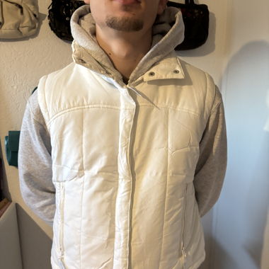White Gilet perfect for spring 