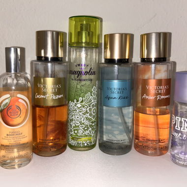 Lots de brume (Victoria’s Secret, Body Shop, BBW)