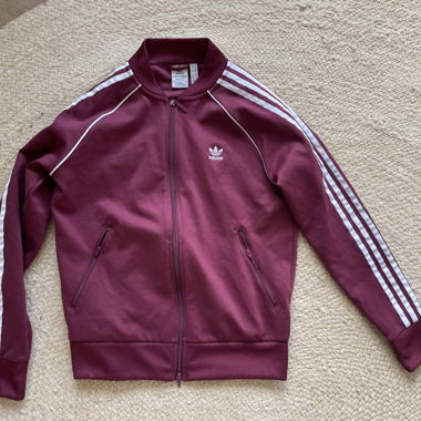 Veste d'entraînement Adidas bordeaux