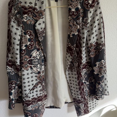 River Island patterned blazer