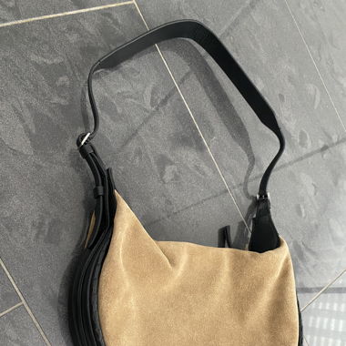 ZARA Wildledertasche 