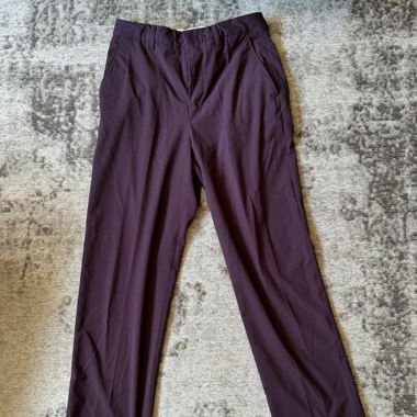 Violet Fabric Trousers EU 36