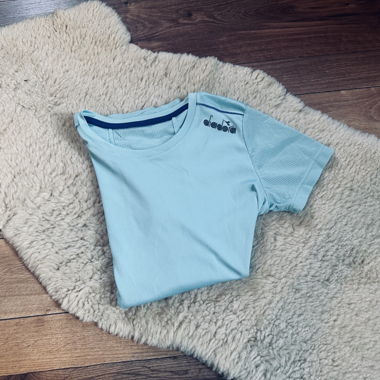 T-shirt de sport Diadora turquoise