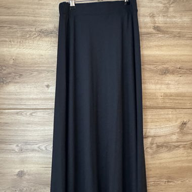 Black wide trousers