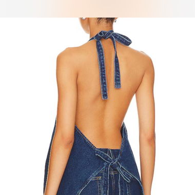 Denim-Neckholder