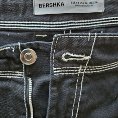 Pantalon cargo Bershka noir