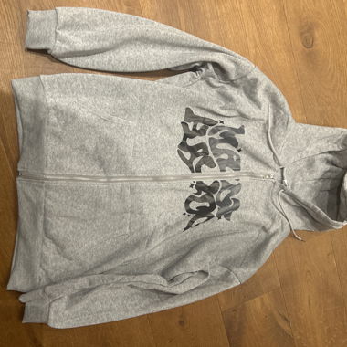 Gray Zipup Hoodie