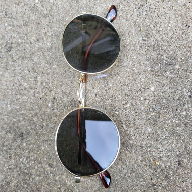 Runde Sonnenbrille