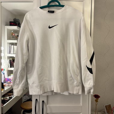 Felpa bianca Nike