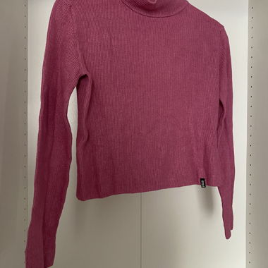 Haut manches longues rose Pull&bear 