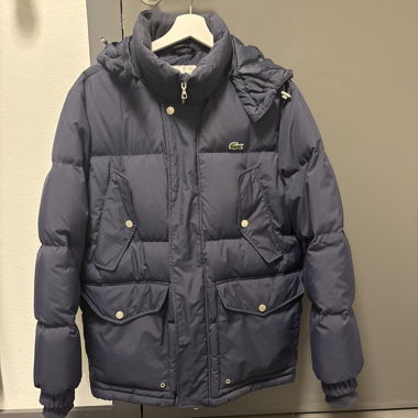 Lacoste Men's Down Jacket Navy Size M