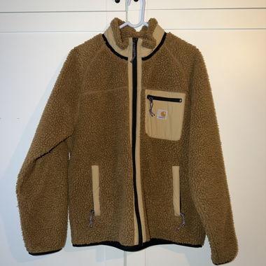 Giacca in pile Carhartt WIP, marrone, taglia M