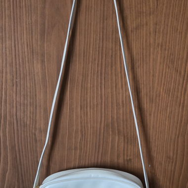 Sac bandoulière blanc POURCHET