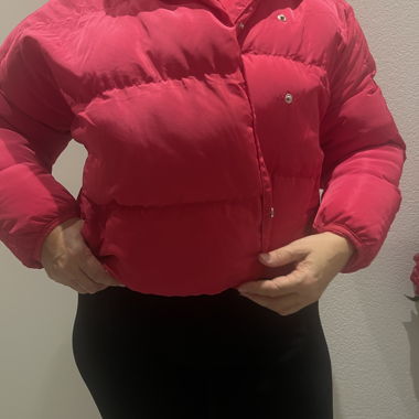 Winterjacke pink S/M