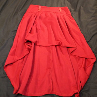 Jupe rouge