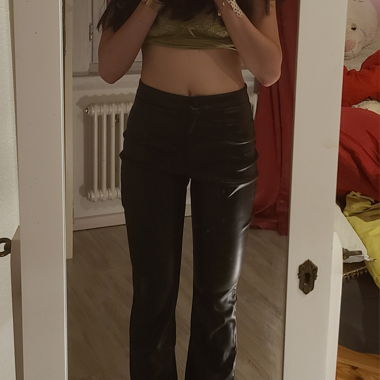 Leder Hose