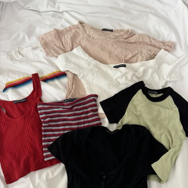brandy melville top bundle