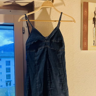 Robe en jeans 