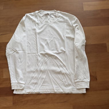 Uniqlo Longsleeve bianco – Taglia L