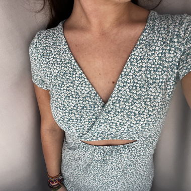 Robe fleurie