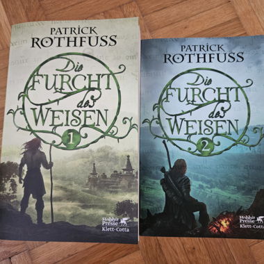 La peur du sage 1 & 2 - Patrick Rothfuss