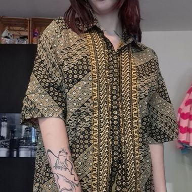 Brown Blouse